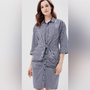 Gap, Women’s, Size XL, Sarah Jessica Parker SJP Cotton Gingham Dress